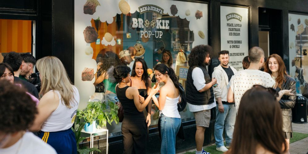 Mode, activisme en gratis ijs: Ben & Jerry’s opent Brookie Pop-up 
